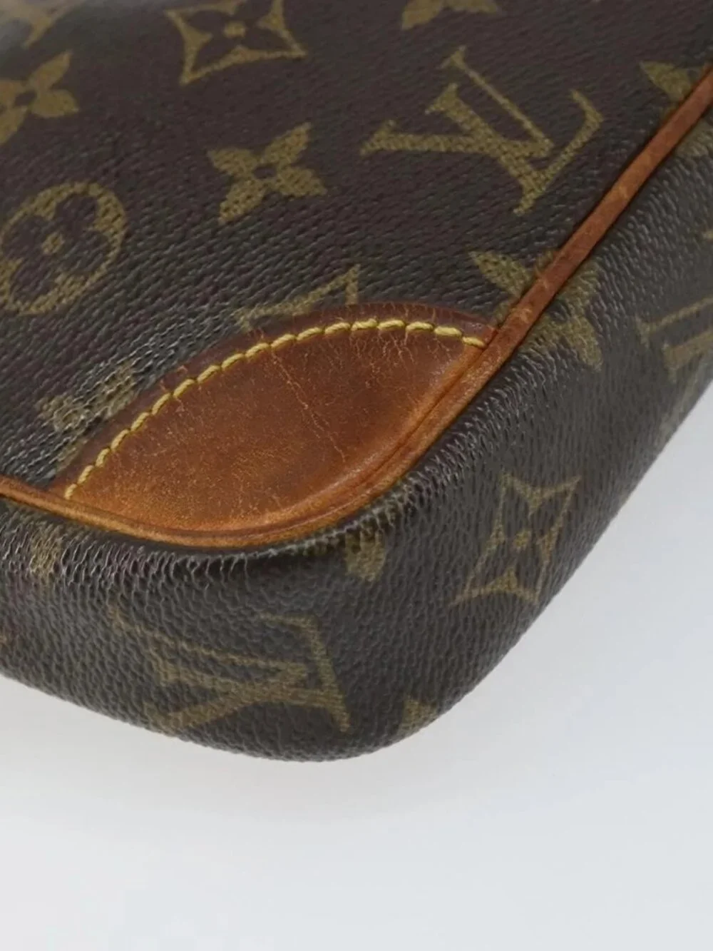 LOUIS VUITTON Monogram Marly Dragonne PM Clutch Bag M51827 LV Auth 166581